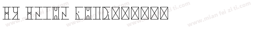 UR Union Bold字体转换